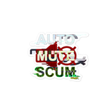 Auto Mute Scum sticker