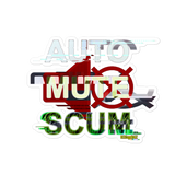 Auto Mute Scum sticker