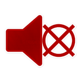 Auto Mute sticker